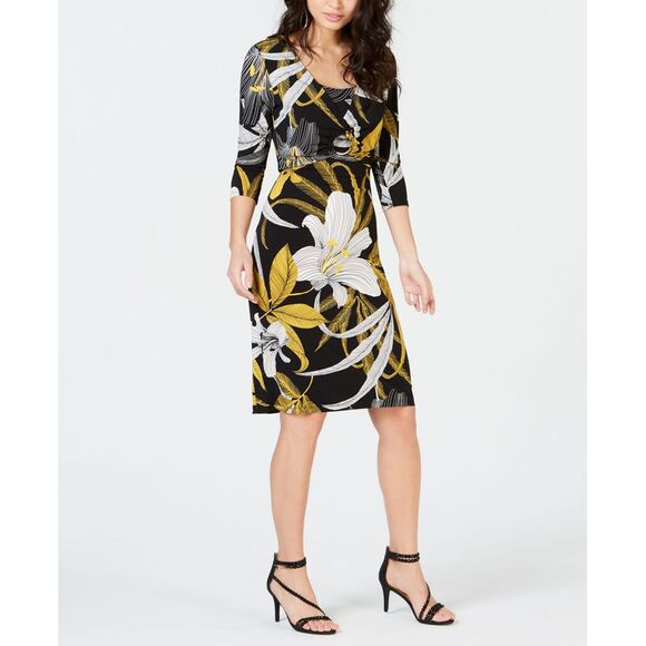 Thalia Sodi Printed Sheath Dress - Picture 1 of 1